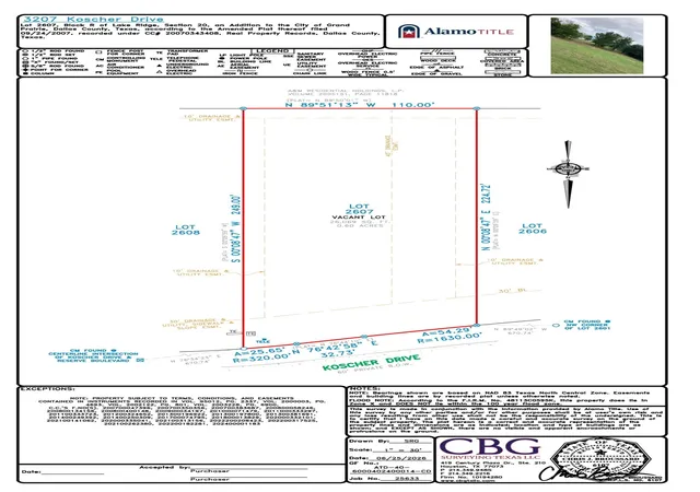Photo 2 of Land for sale at 3207 Koscher Dr, Cedar Hill, TX 75104 | MLS# 21323432 | Listing updated on 2026-07-31