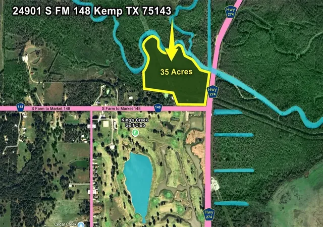 Photo 1 of Land for sale at 24901 S Fm 148, Seven Points, TX 75143 | MLS# 21341007 | Listing updated on 2026-09-22