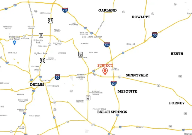 Photo 3 of Land for sale at 2500 Baker Dr, Mesquite, TX 75150 | MLS# 21305216 | Listing updated on 2026-07-30
