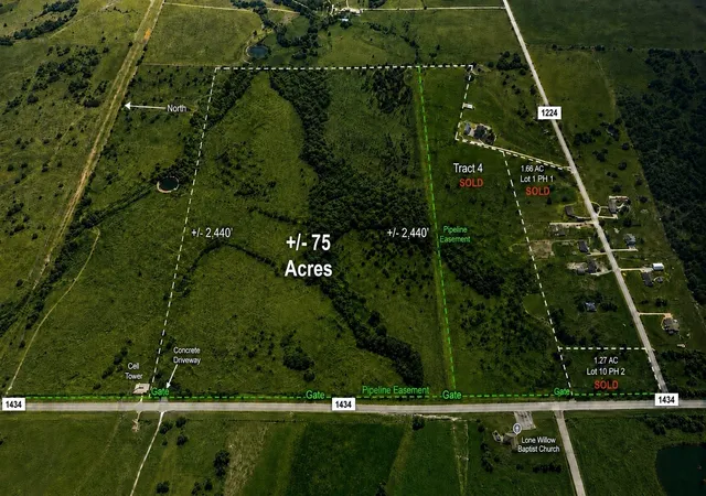 Photo 1 of Land for sale at 3757 Fm 1434, Cleburne, TX 76033 | MLS# 21315755 | Listing updated on 2026-07-30