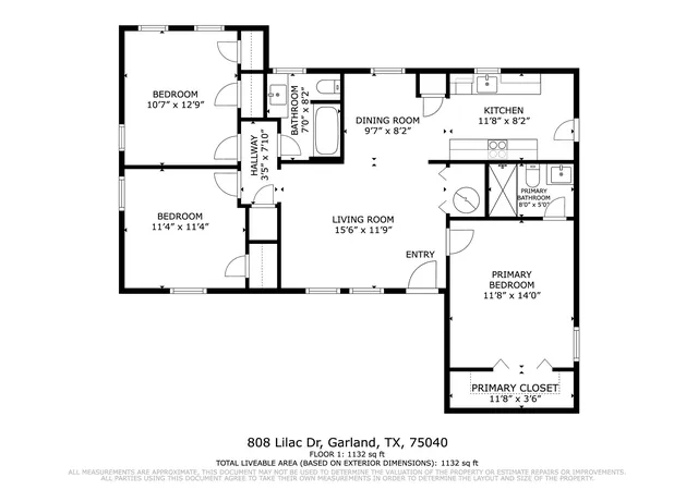 Photo 2 of Sale Pending at 808 Lilac Dr, Garland, TX 75040 | MLS# 21366214 | Listing updated on 2026-10-07
