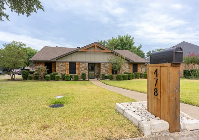 Photo 1 of Sale Pending at 478 Sellmeyer Ln, Highland Village, TX 75077 | MLS# 21372019 | Listing updated on 2026-09-14