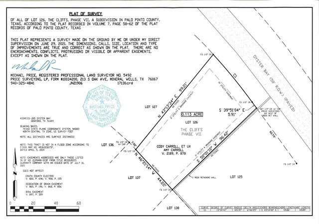 Photo 3 of Land for sale at 205 Oyster, Graford, TX 76449 | MLS# 21372845 | Listing updated on 2026-09-18