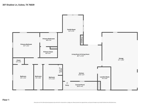 Photo 40 of Single family home for sale at 307 Shadow Ln, Euless, TX 76039 | MLS# 21377773 | Listing updated on 2026-09-12
