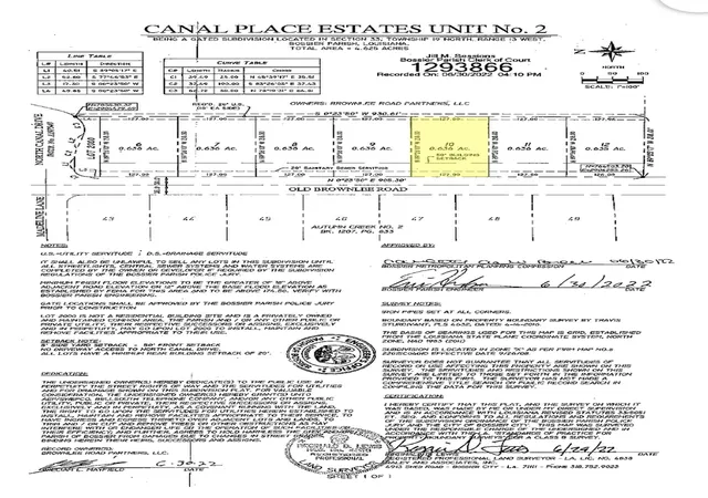 Photo 3 of Land for sale at 4710 Old Brownlee Rd, Bossier City, LA 71111 | MLS# 21380285 | Listing updated on 2026-09-09