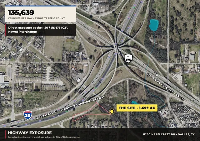 Photo 3 of Land for sale at 11200 Hazelcrest Dr, Dallas, TX 75253 | MLS# 21373936 | Listing updated on 2026-09-15