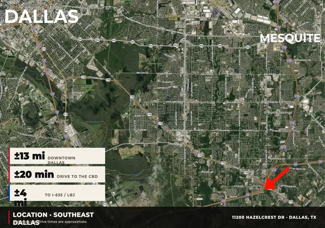 Photo 3 of Land for sale at 11200 Hazelcrest Dr, Dallas, TX 75253 | MLS# 21373936 | Listing updated on 2026-09-15