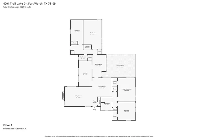 Photo 36 of Single family home for sale at 4001 Trl Lake Dr, Fort Worth, TX 76109 | MLS# 21381781 | Listing updated on 2026-09-11