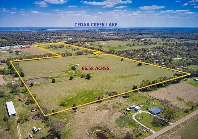 Photo 1 of Land for sale at 00 Tx 274 Hwy, Kemp, TX 75143 | MLS# 21383662 | Listing updated on 2026-09-11