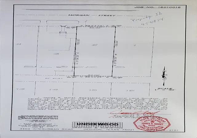 Photo 1 of Land for sale at 0 Morgan St, Denison, TX 75021 | MLS# 21383210 | Listing updated on 2026-09-14