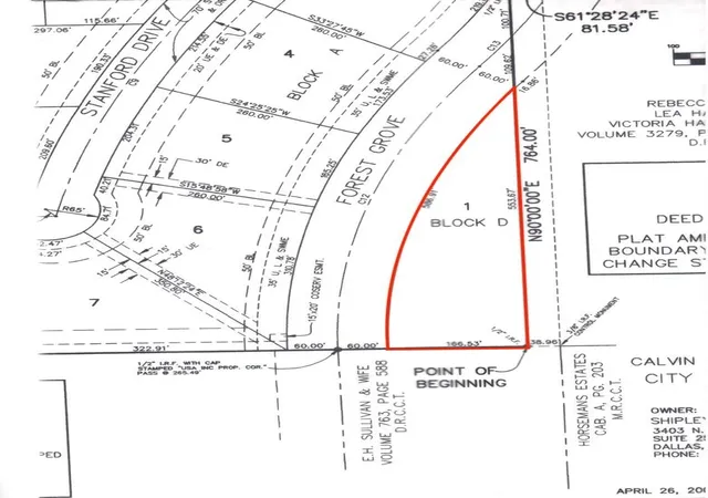 Photo 2 of Land for sale at 0000 Stonegate, Lucas, TX 75002 | MLS# 21384103 | Listing updated on 2026-09-14