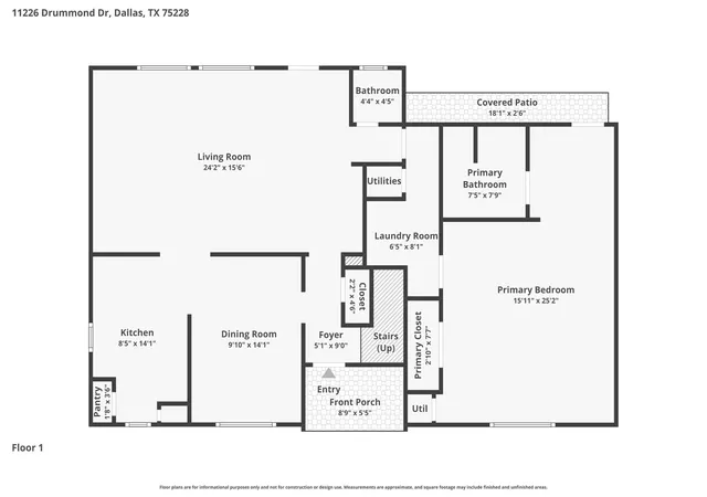 Photo 2 of Sale Pending at 11226 Drummond Dr, Dallas, TX 75228 | MLS# 21388354 | Listing updated on 2026-10-19