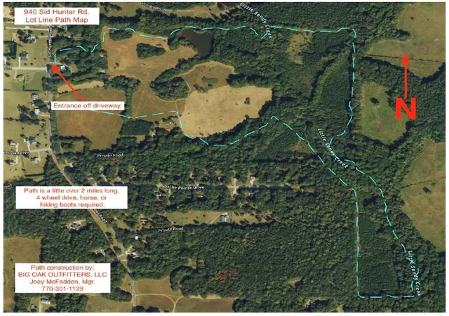 Photo 4 of Land for sale at 940 Sid Hunter Rd, Senoia, GA 30276 | MLS# 7858735 | Listing updated on 2026-10-27