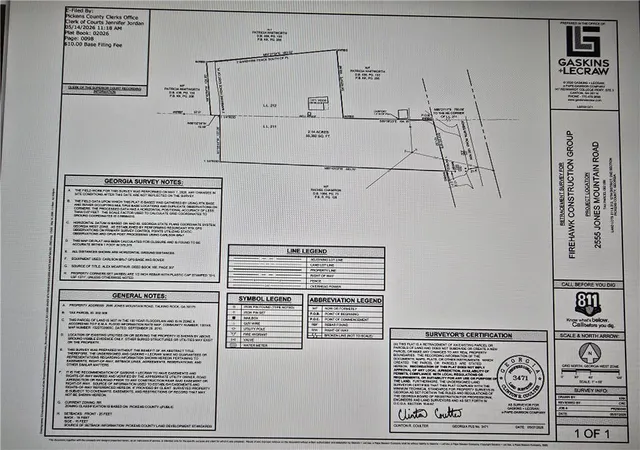 Photo 2 of Land for sale at 2555 Jones Mountain Rd, Talking Rock, GA 30175 | MLS# 7831301 | Listing updated on 2026-09-03