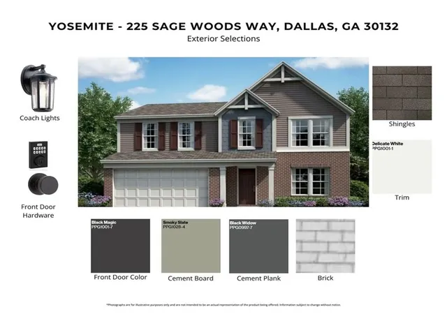 Photo 2 of Single family home for sale at 225 Sage Woods Way, Dallas, GA 30132 | MLS# 7807825 | Listing updated on 2026-09-20