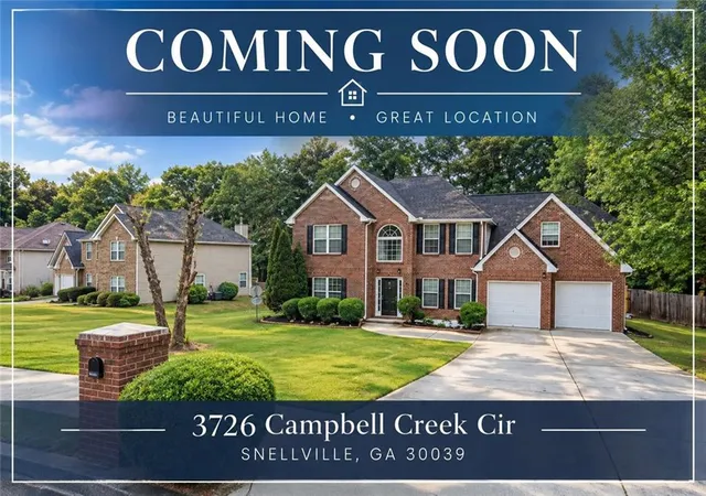 Photo 1 of Single family home for sale at 3726 Campbell Crk Cir, Snellville, GA 30039 | MLS# 7833913 | Listing updated on 2026-09-08