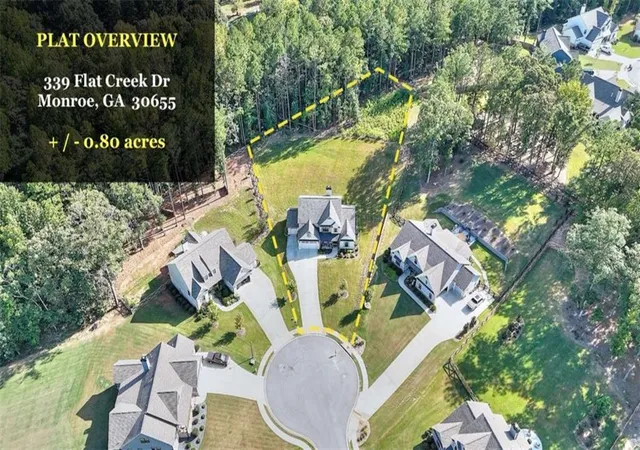 Photo 2 of Single family home for sale at 339 Flat Crk Dr, Monroe, GA 30655 | MLS# 7836264 | Listing updated on 2026-09-20