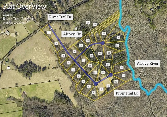 Photo 3 of Land for sale at 0 River Trl Dr, Monroe, GA 30655 | MLS# 7831602 | Listing updated on 2026-09-03