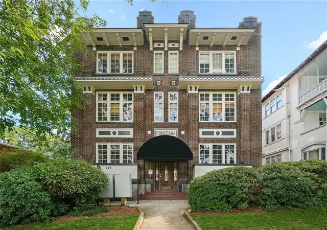Condo for sale at 229 Ponce De Leon Ave NE #1, Atlanta, GA 30308 | MLS# 7842589 | Listing updated on 2026-09-24