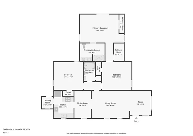 Photo 25 of Single family home for sale at 3446 Louise Street, Hapeville, GA 30354 | MLS# 7830534 | Listing updated on 2026-09-05