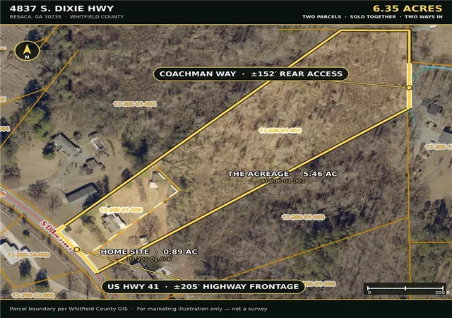 Photo 1 of Single family home for sale at 4837 S Dixie Hwy, Resaca, GA 30735 | MLS# 7818864 | Listing updated on 2026-10-13