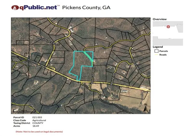 Photo 1 of Land for sale at 64 Bull Gap Rd, Talking Rock, GA 30175 | MLS# 7840595 | Listing updated on 2026-10-03
