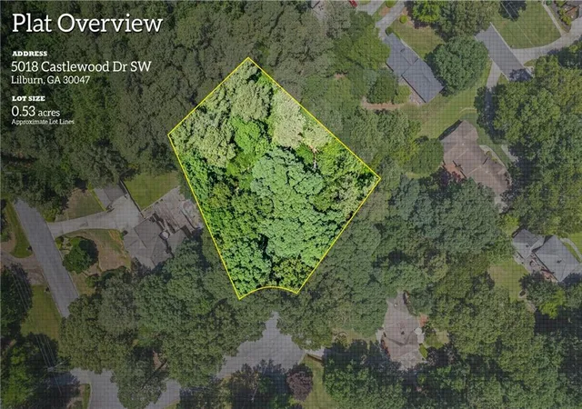 Photo 1 of Land for sale at 5018 Castlewood Dr, Lilburn, GA 30047 | MLS# 7832693 | Listing updated on 2026-09-04
