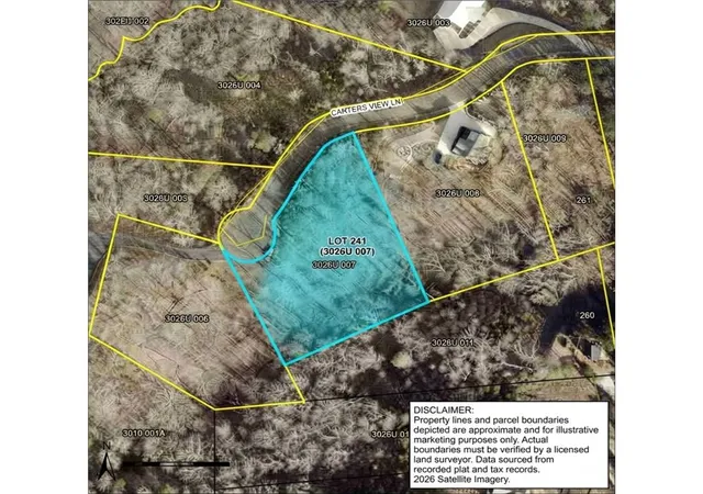 Photo 2 of Land for sale at 241 Carters View Ln, Ellijay, GA 30540 | MLS# 7831021 | Listing updated on 2026-09-04