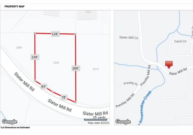 Photo 1 of Land for sale at 2509 Slater Ml Rd, Douglasville, GA 30135 | MLS# 7844919 | Listing updated on 2026-09-26