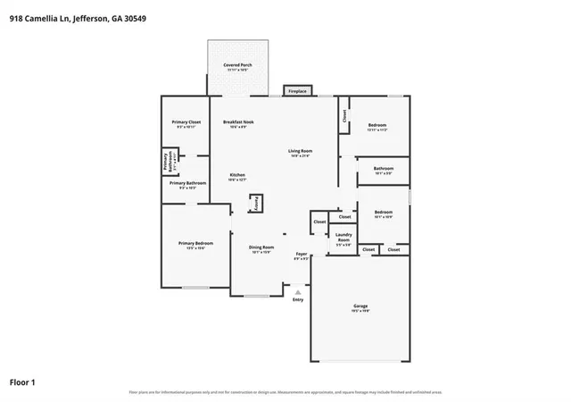 Photo 2 of Sale Pending at 918 Camellia Ln, Jefferson, GA 30549 | MLS# 7853272 | Listing updated on 2026-10-28