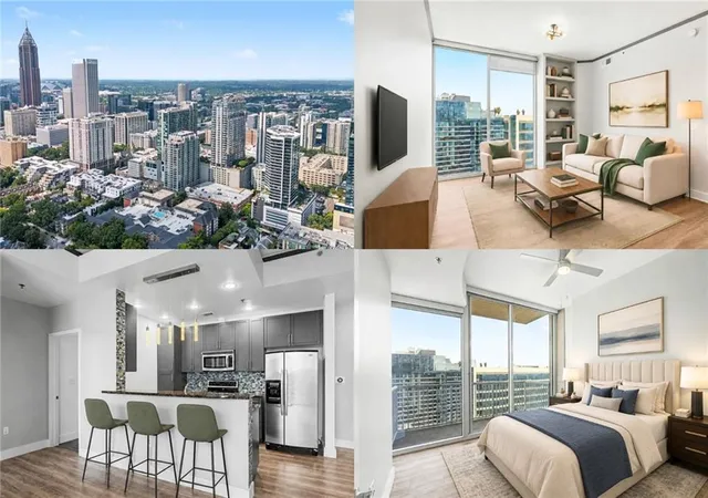 Photo 1 of Condo for sale at 855 Peachtree St Ne #2906, Atlanta, GA 30308 | MLS# 7827640 | Listing updated on 2026-09-14