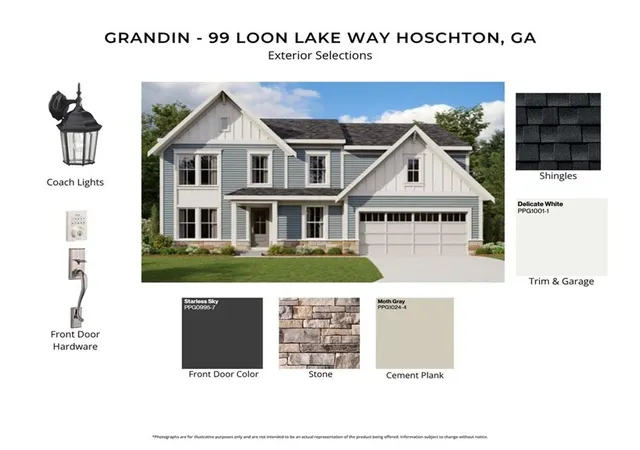 Photo 2 of Single family home for sale at 99 Loon Lake Way, Hoschton, GA 30548 | MLS# 7808008 | Listing updated on 2026-09-13
