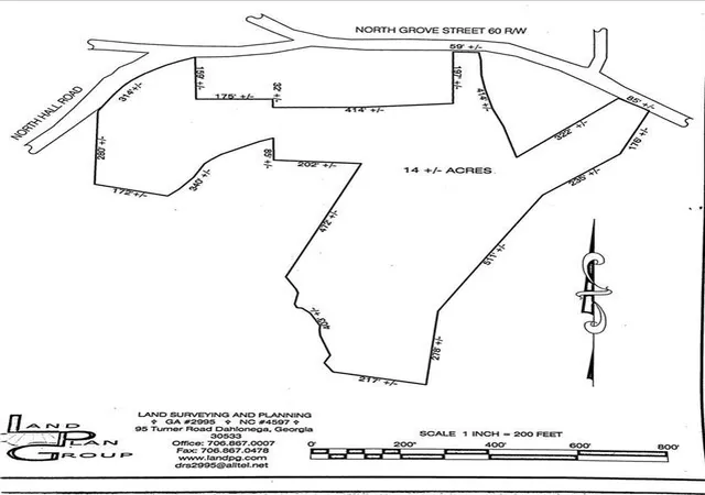 Photo 1 of Land for sale at 635 North Grv St, Dahlonega, GA 30533 | MLS# 7831570 | Listing updated on 2026-09-02