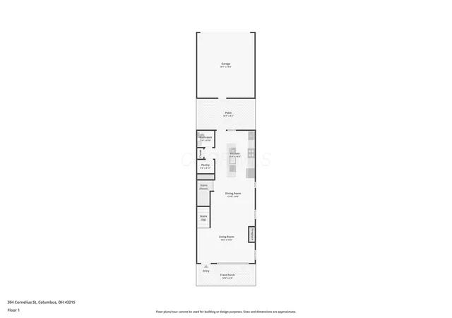 Photo 2 of Single family home for sale at 304 Cornelius St, Columbus, OH 43215 | MLS# 226038617 | Listing updated on 2026-10-10