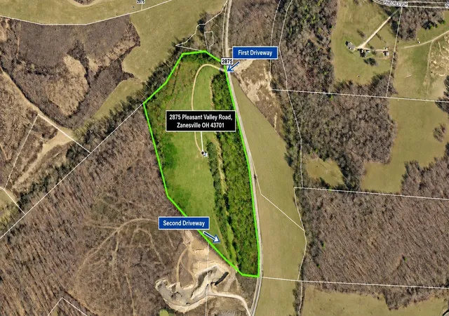 Photo 1 of Land for sale at 2875 Pleasant Valley Rd, Zanesville, OH 43701 | MLS# 226039300 | Listing updated on 2026-10-15