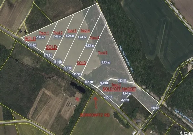 Photo 1 of Sale Pending at Tract 3 Borkowitz Rd, Scranton, SC 29591 | MLS# 2509892 | Listing updated on 2026-09-11