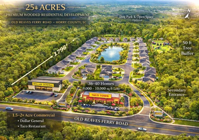 Photo 4 of Land for sale at Old Reaves Fry Rd, Conway, SC 29526 | MLS# 2605079 | Listing updated on 2026-09-08