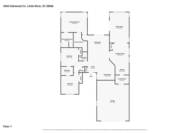 Photo 3 of Single family home for sale at 4345 Oakwood Cir, Little River, SC 29566 | MLS# 2620108 | Listing updated on 2026-09-04