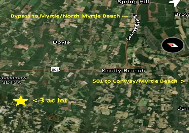 Photo 3 of Land for sale at Tbd Jordanville Hwy, Aynor, SC 29511 | MLS# 2621988 | Listing updated on 2026-09-04