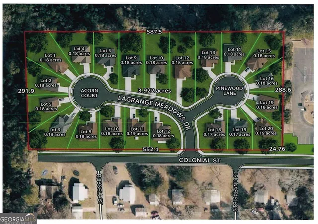 Photo 3 of Land for sale at 107 Colonial St, Lagrange, GA 30240 | MLS# 10843796 | Listing updated on 2026-09-24