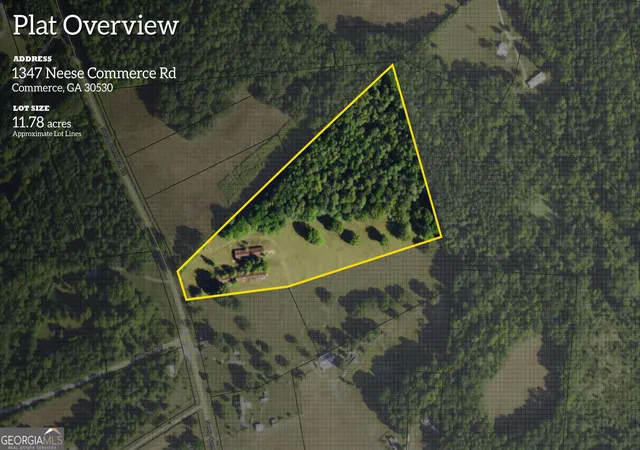 Photo 1 of Land for sale at 1347 Neese Commerce Rd, Commerce, GA 30530 | MLS# 10843775 | Listing updated on 2026-09-10