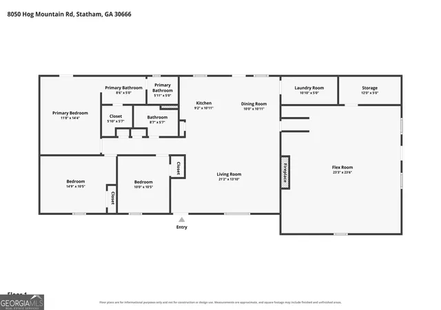 Photo 56 of Single family home for sale at 8050 Hog Mountain Rd, Statham, GA 30666 | MLS# 10833803 | Listing updated on 2026-09-10