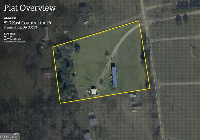 Photo 2 of Single family home for sale at 820 E County Line Rd, Danielsville, GA 30633 | MLS# 10839528 | Listing updated on 2026-09-20