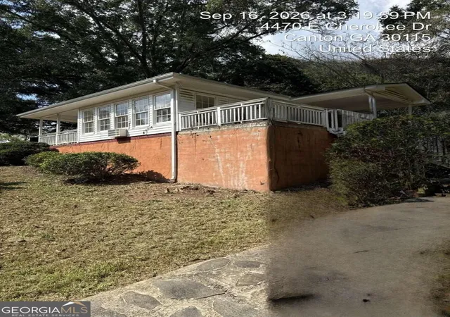 Photo 1 of Single family home for sale at 4470 E Cherokee Dr, Canton, GA 30115 | MLS# 10851127 | Listing updated on 2026-09-23