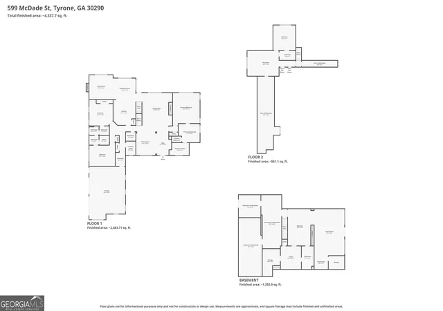 Photo 54 of Single family home for sale at 599 Mcdade St, Tyrone, GA 30290 | MLS# 10805381 | Listing updated on 2026-09-12