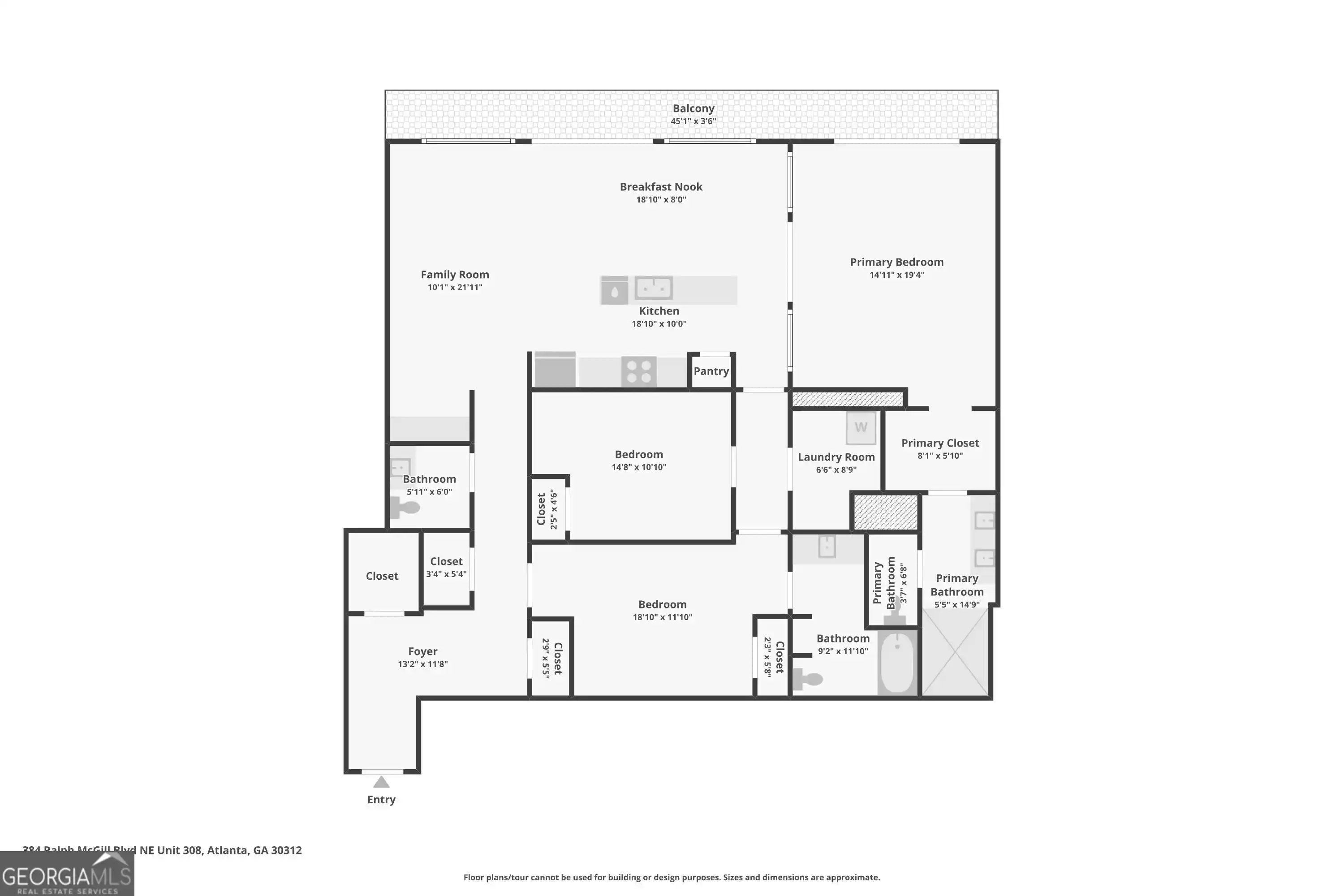 Listing Photo 60 - Condo for sale in 384 Ralph Mcgill Blvd Ne located at 384 Ralph Mcgill Blvd Ne, Atlanta, GA 30312 - Unit #308