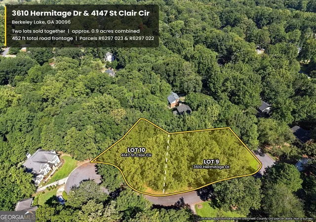 Land for sale at 3610 Hermitage Dr, Berkeley Lake, GA 30096 | MLS# 10848344