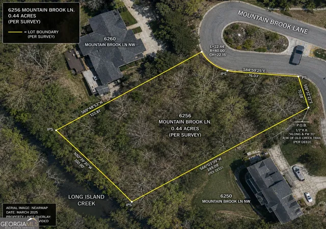 Photo 1 of Land for sale at 6256 Mountain Brk Ln, Sandy Springs, GA 30328 | MLS# 10838624 | Listing updated on 2026-09-16