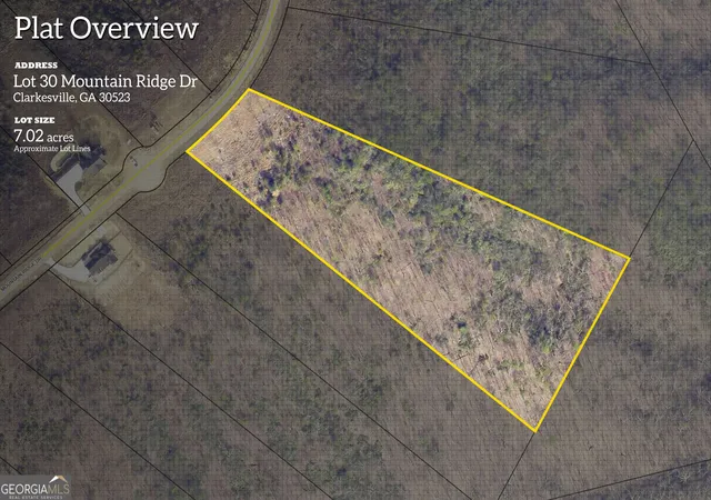 Land for sale at Lot 30 Mountain Ridge Dr, Clarkesville, GA 30523 | MLS# 10842087