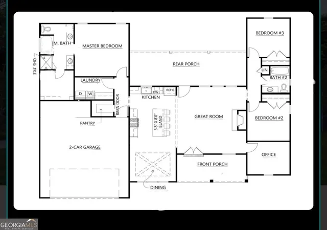 Photo 2 of Single family home for sale at 7026 Crest Hwy, Molena, GA 30258 | MLS# 10851619 | Listing updated on 2026-10-07